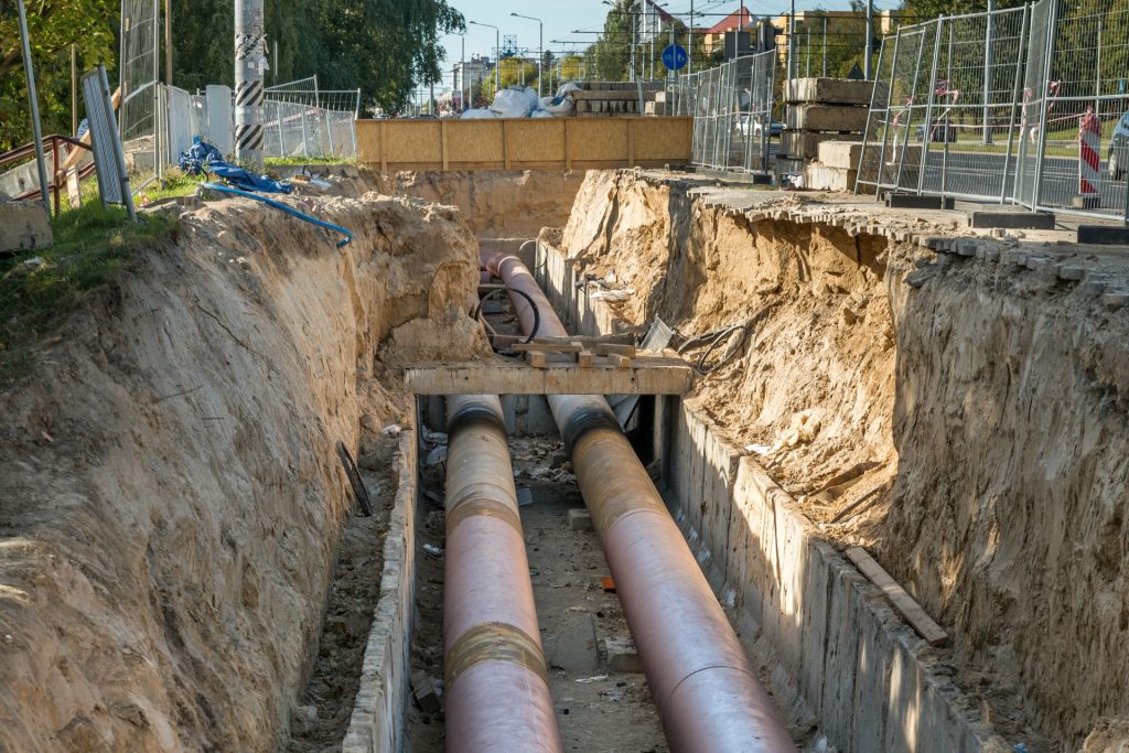 utility installation 1