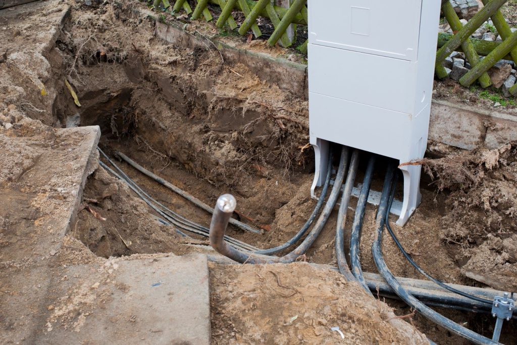 utility installation 2